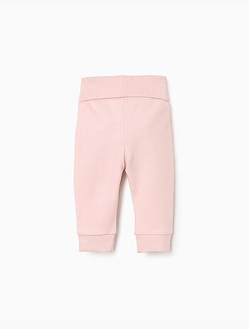 Pack 4 pantalones de algodón lisos/florales