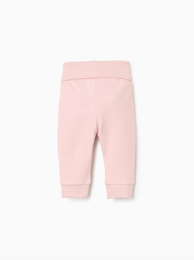 Pack 4 pantalones de algodón lisos/florales Blanco Amarillo Blanco - Kiabi