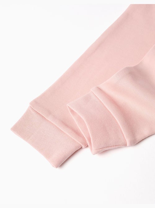 Pack 4 pantalones de algodón lisos/florales - Kiabi