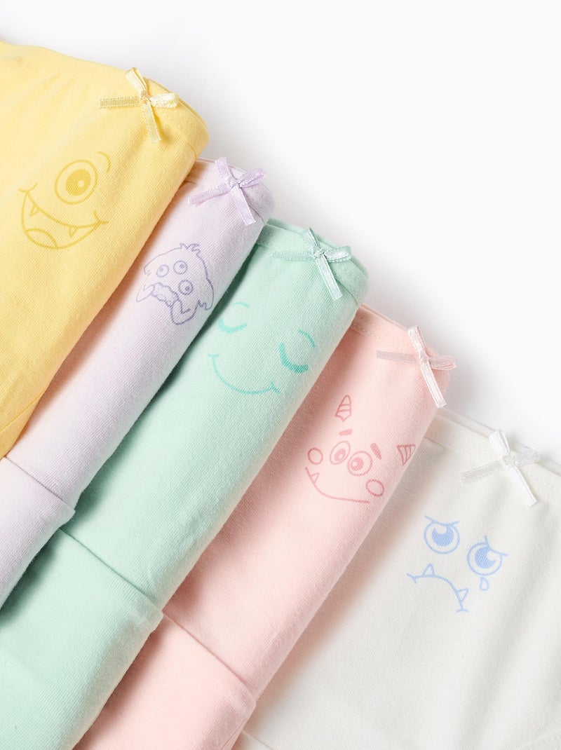 Pack 5 bragas emociones Multicolor - Kiabi