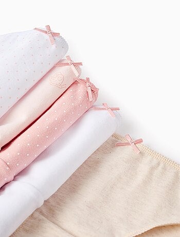 Pack 5 bragas mariposas