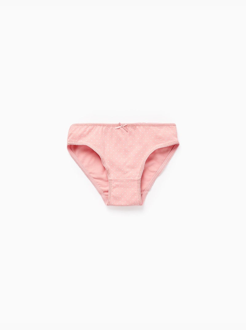 Pack 5 bragas mariposas Multicolor - Kiabi