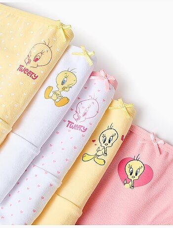 Pack 5 bragas tweety