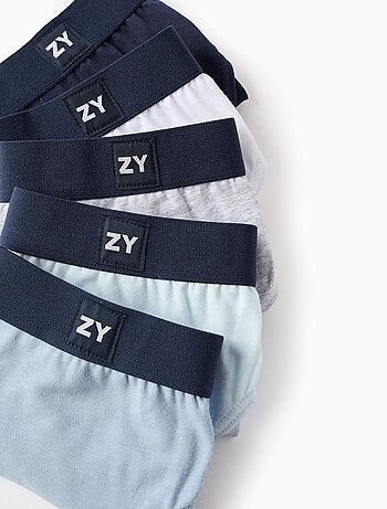 Pack 5 calzoncillos lisos