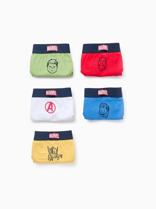 Pack 5 calzoncillos vengadores - Kiabi