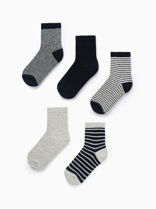 Pack 5 pares de calcetines - Kiabi