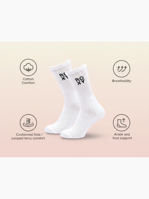 Pack 6 pares calcetines mujer Crew ROXY - Kiabi Pack 6 pares calcetines mujer Crew ROXY - Kiabi