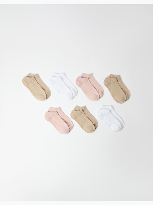 Pack 7 pares de calcetines hasta el tobillo, mo fashion - Kiabi Pack 7 pares de calcetines hasta el tobillo, mo fashion - Kiabi