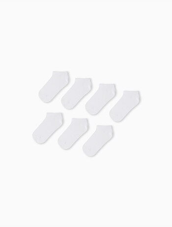 Pack 7 pares de calcetines hasta el tobillo, MO Fashion
