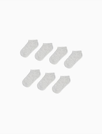 Pack 7 pares de calcetines hasta el tobillo, MO Fashion