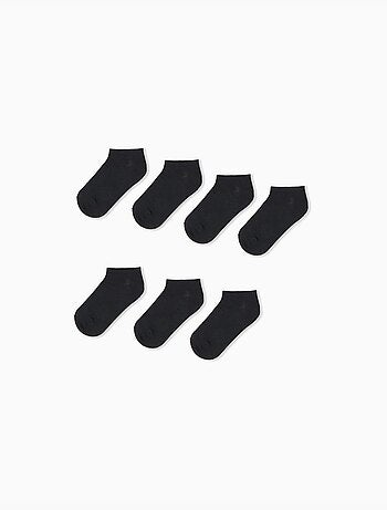 Pack 7 pares de calcetines hasta el tobillo, MO Fashion