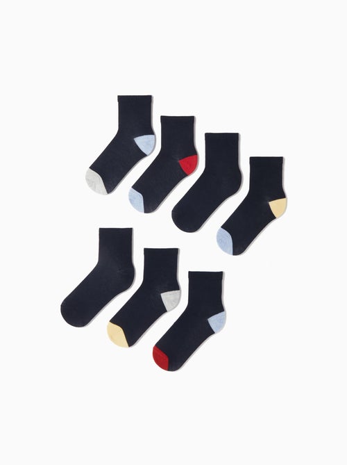 Pack 7 pares de calcetines, MO Fashion - Kiabi Pack 7 pares de calcetines, MO Fashion - Kiabi