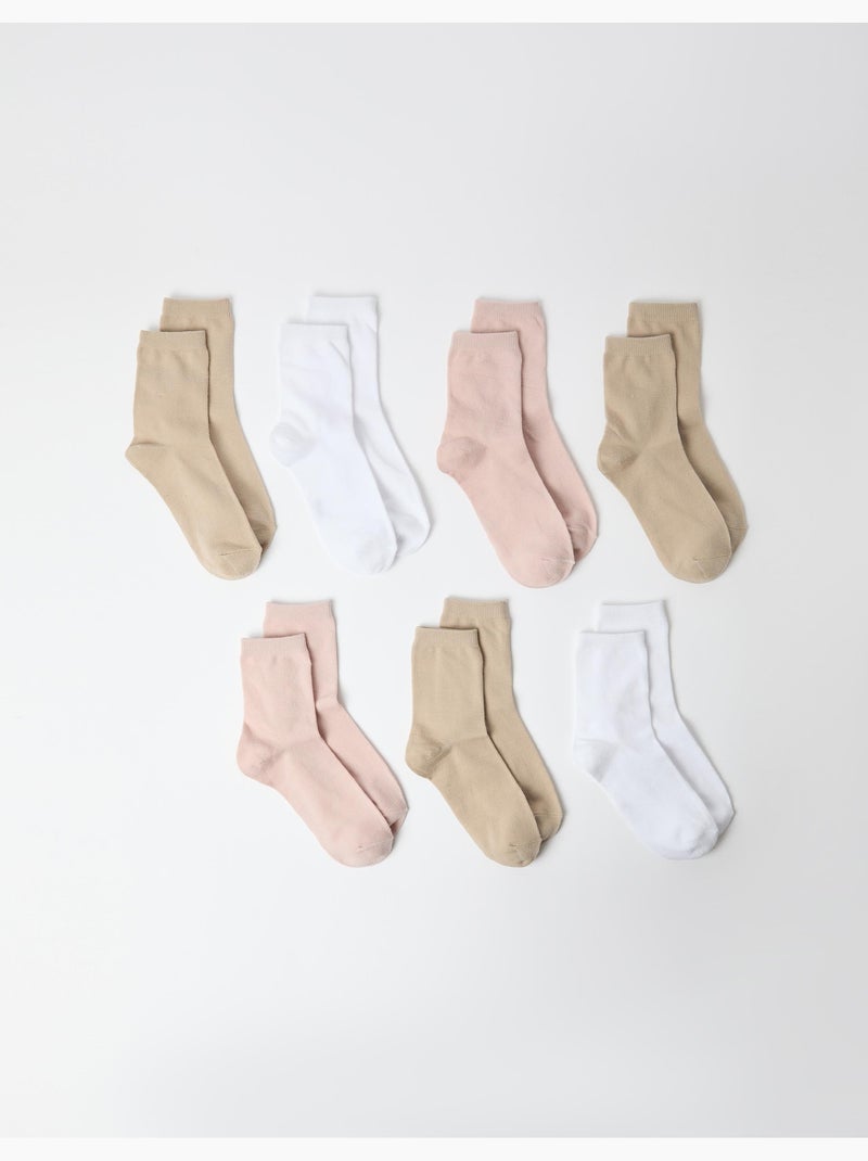 Pack 7 pares de calcetines, mo fashion Azul - Kiabi