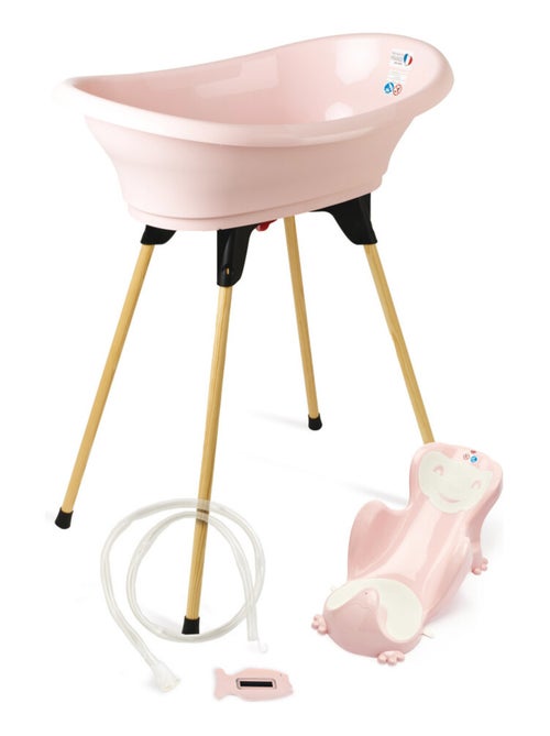 Pack bañera Thermobaby VASCO 5 en 1 con termómetro y balancín - Kiabi Pack bañera Thermobaby VASCO 5 en 1 con termómetro y balancín - Kiabi