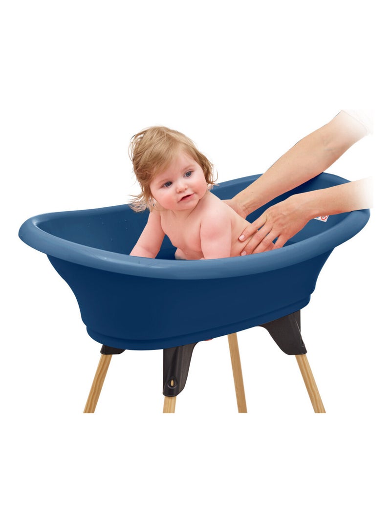 Pack baño 5 en 1 Thermobaby VASCO con termómetro y hamaca Azul - Kiabi