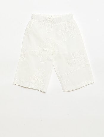 Pack blusa + pantalón con bordados - 2 piezas