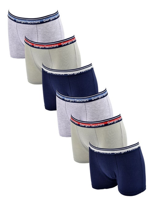 Pack Boxer Niño SERGIO TACCHINI (Lote de 6) - Kiabi Pack Boxer Niño SERGIO TACCHINI (Lote de 6) - Kiabi