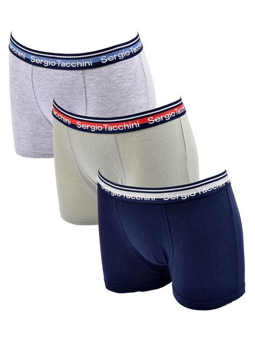 Pack Boxer Niño SERGIO TACCHINI (Pack de 3) - Kiabi Pack Boxer Niño SERGIO TACCHINI (Pack de 3) - Kiabi