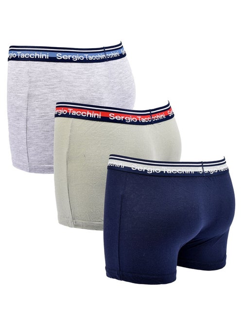Pack Boxer Niño SERGIO TACCHINI (Pack de 3) - Kiabi Pack Boxer Niño SERGIO TACCHINI (Pack de 3) - Kiabi