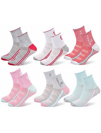 Pack Calcetines cortos Niña Quarter SERGIO TACCHINI - 6 pares