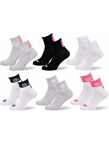 Pack Calcetines cortos Niña Quarter SERGIO TACCHINI - 6 pares