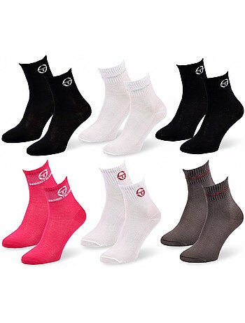 Pack Calcetines cortos Niña Quarter SERGIO TACCHINI - 6 pares