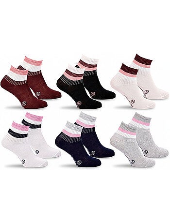 Pack Calcetines cortos Niña Quarter SERGIO TACCHINI - 6 pares