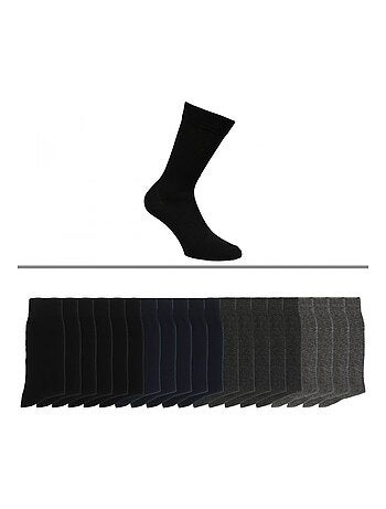 Pack calcetines hombre 20 pares
