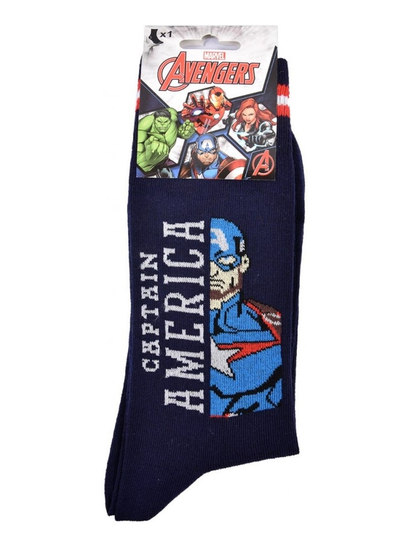 Pack Calcetines Hombre MARVEL AVENGERS Azul marino - Kiabi