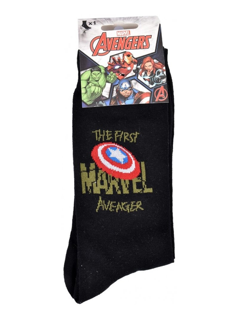 Pack Calcetines Hombre MARVEL AVENGERS Negro Blanco Gris Rojo - Kiabi