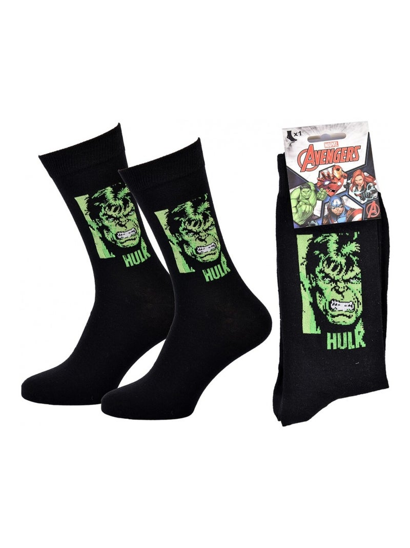Pack Calcetines Hombre MARVEL AVENGERS Negro Verde - Kiabi