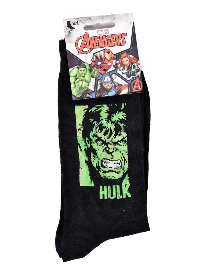 Pack Calcetines Hombre MARVEL AVENGERS Negro Verde - Kiabi