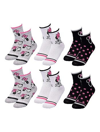 Pack calcetines niña DISNEY MINNIE 6 pares