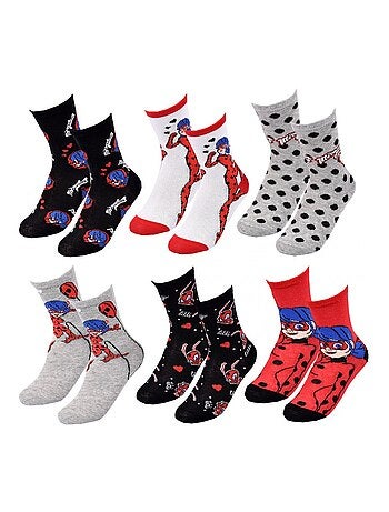 Pack Calcetines Niña MIRACULOUS - 6 Pares