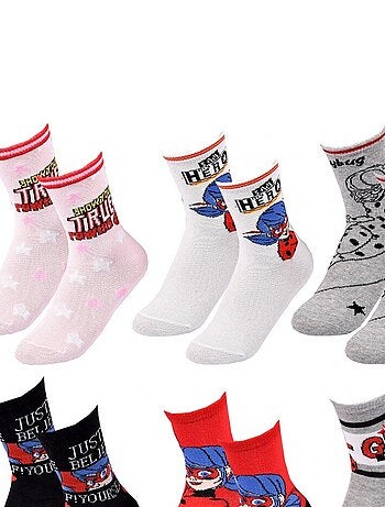 Pack Calcetines Niña MIRACULOUS - 6 Pares