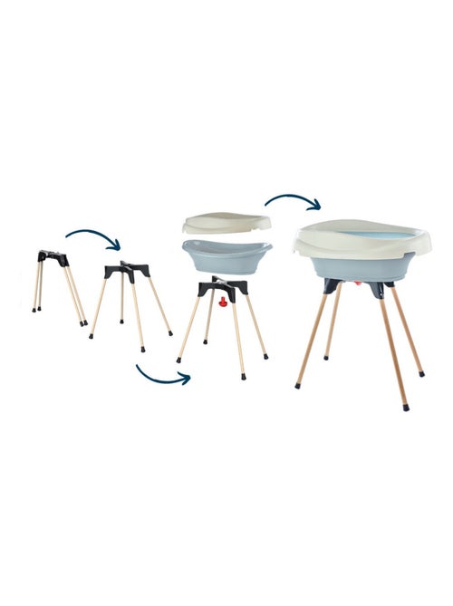 Pack cambiador y bañera VASCO Thermobaby 2 en 1 plegable - Kiabi Pack cambiador y bañera VASCO Thermobaby 2 en 1 plegable - Kiabi