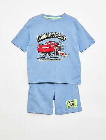 Pack camiseta + bermuda 'Cars' 'Disney' 'Pixar' - 2 piezas