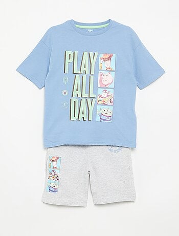 Pack camiseta + bermuda 'Cars' 'Disney' 'Pixar' - 2 piezas
