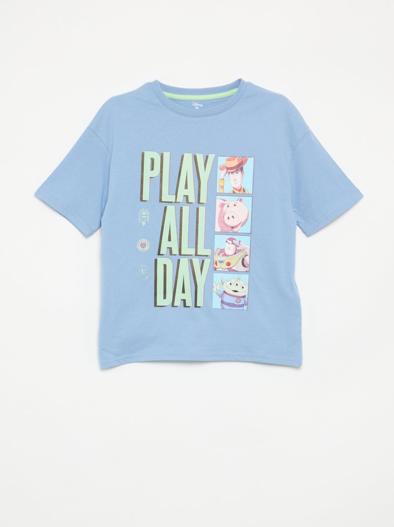 Pack camiseta + bermuda 'Cars' 'Disney' 'Pixar' - 2 piezas Azul - Kiabi