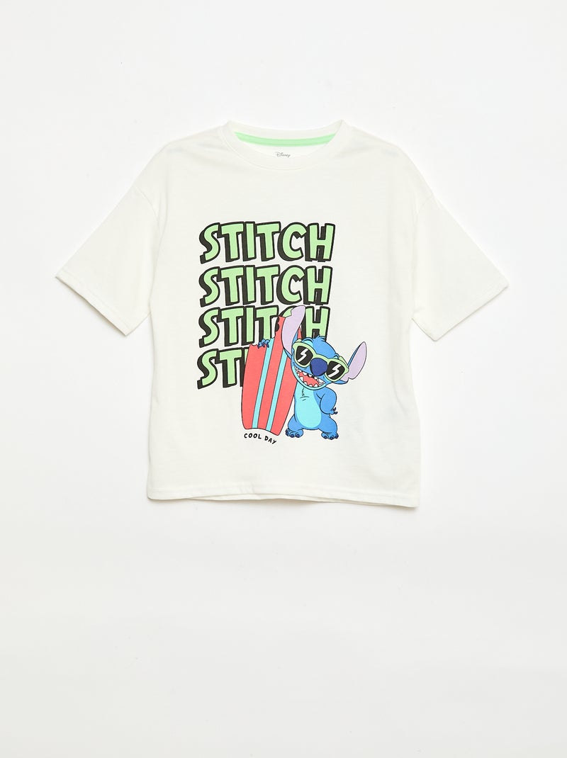 Pack camiseta + bermuda 'Cars' 'Disney' 'Pixar' - 2 piezas Blanco - Kiabi
