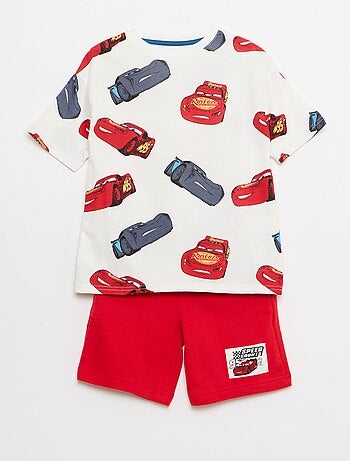 Pack camiseta + bermuda 'Cars' 'Disney' 'Pixar' - 2 piezas