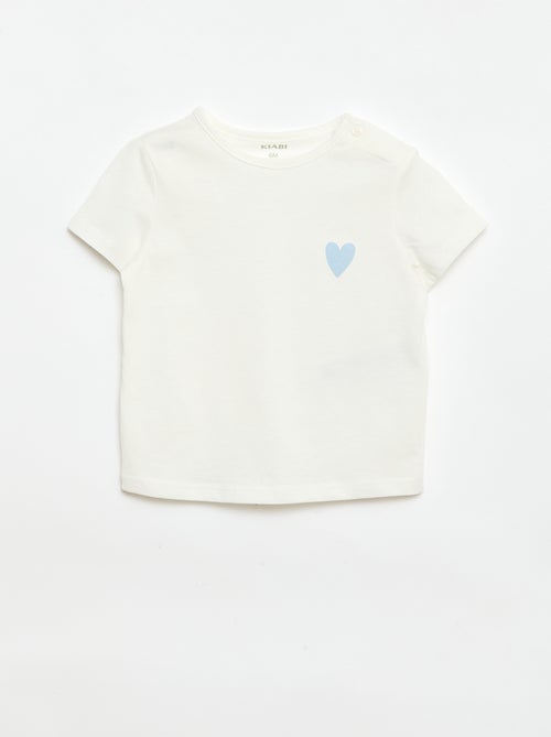 Pack camiseta + pantalón corto estampado - Kiabi