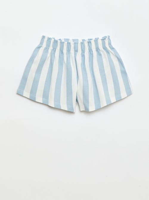 Pack camiseta + pantalón corto estampado - Kiabi