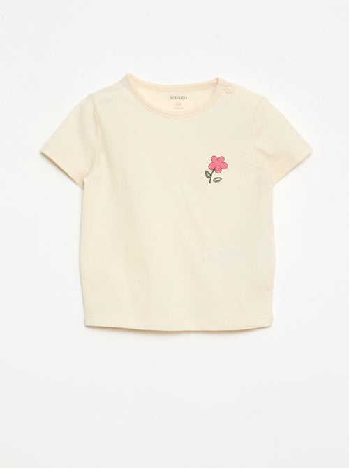 Pack camiseta + pantalón corto estampado - Kiabi