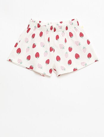 Pack camiseta + pantalón corto estampado