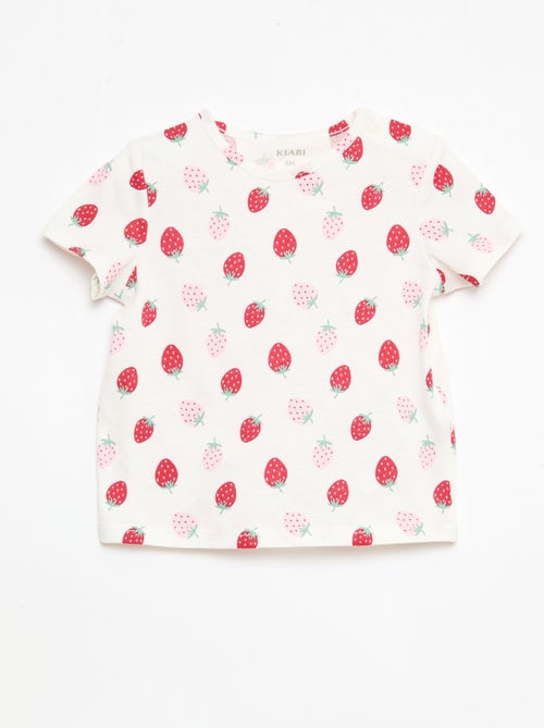 Pack camiseta + pantalón corto estampado - Kiabi