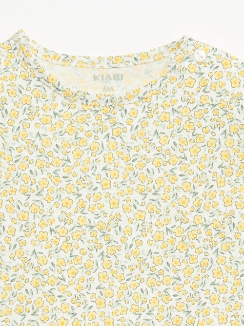 Pack camiseta + pantalón corto estampado - Kiabi