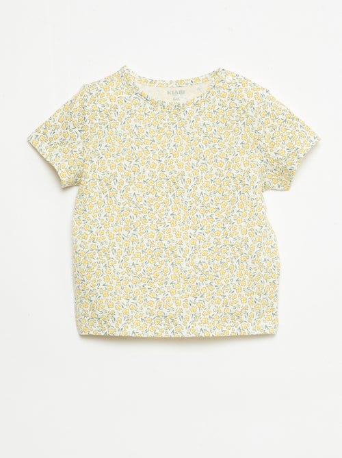 Pack camiseta + pantalón corto estampado - Kiabi