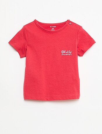 Pack camiseta + pantalón corto estampado