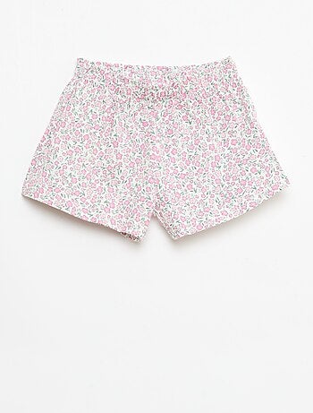 Pack camiseta + pantalón corto estampado